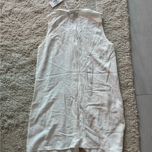 Petal & Pup Cream Button-Down Sleeveless Coverup - Picture 6 of 6